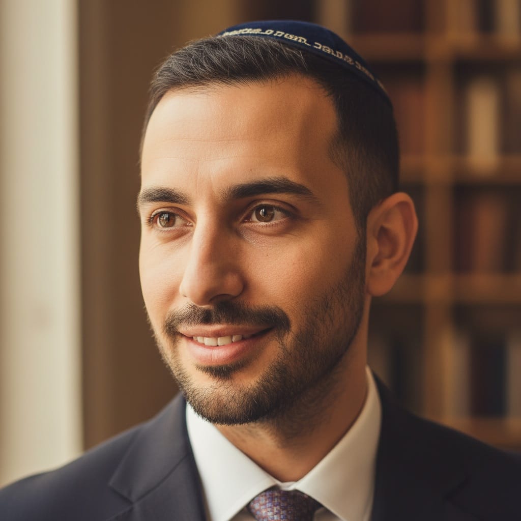 slim middle_eastern man close up meaningful expression 90989768