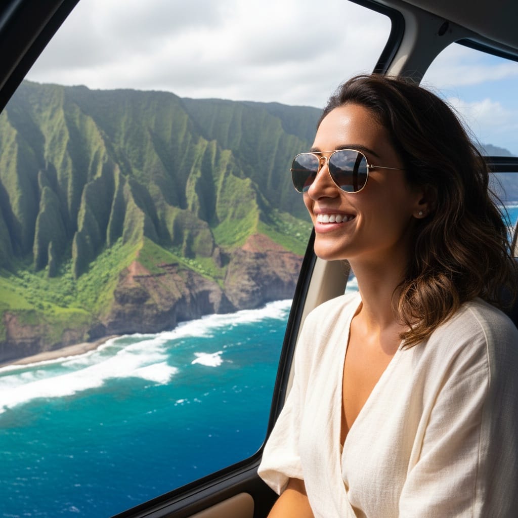 slim middle_eastern woman helicopter aerial adventure 47598565