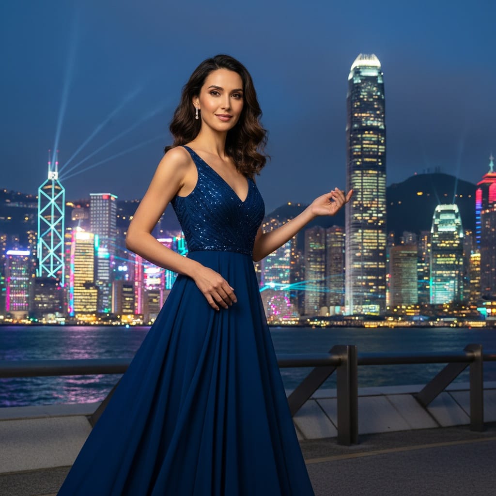 slim middle_eastern woman symphony of lights evening 34025256